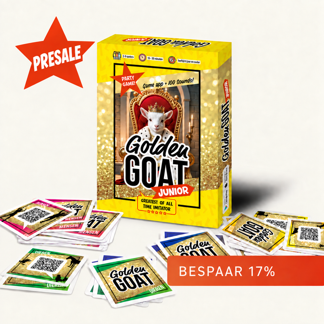 Presale Golden GOAT Junior